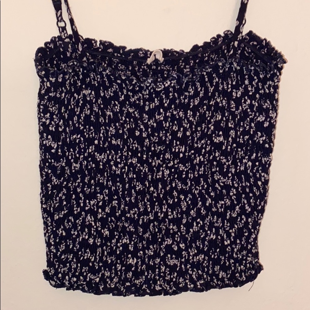 Brandy melville floral tank top